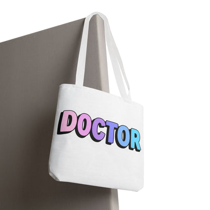 DOCTOR faux sticker Tote Bag