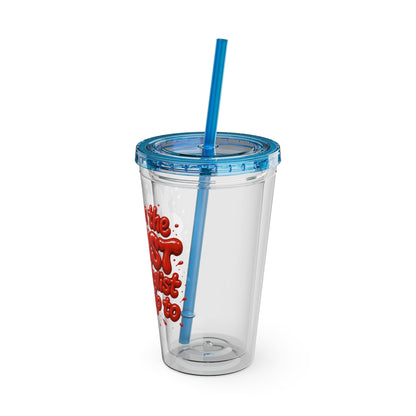 Yes, I'm the STYLIST your stylist looks up to Clear Insulated Cup