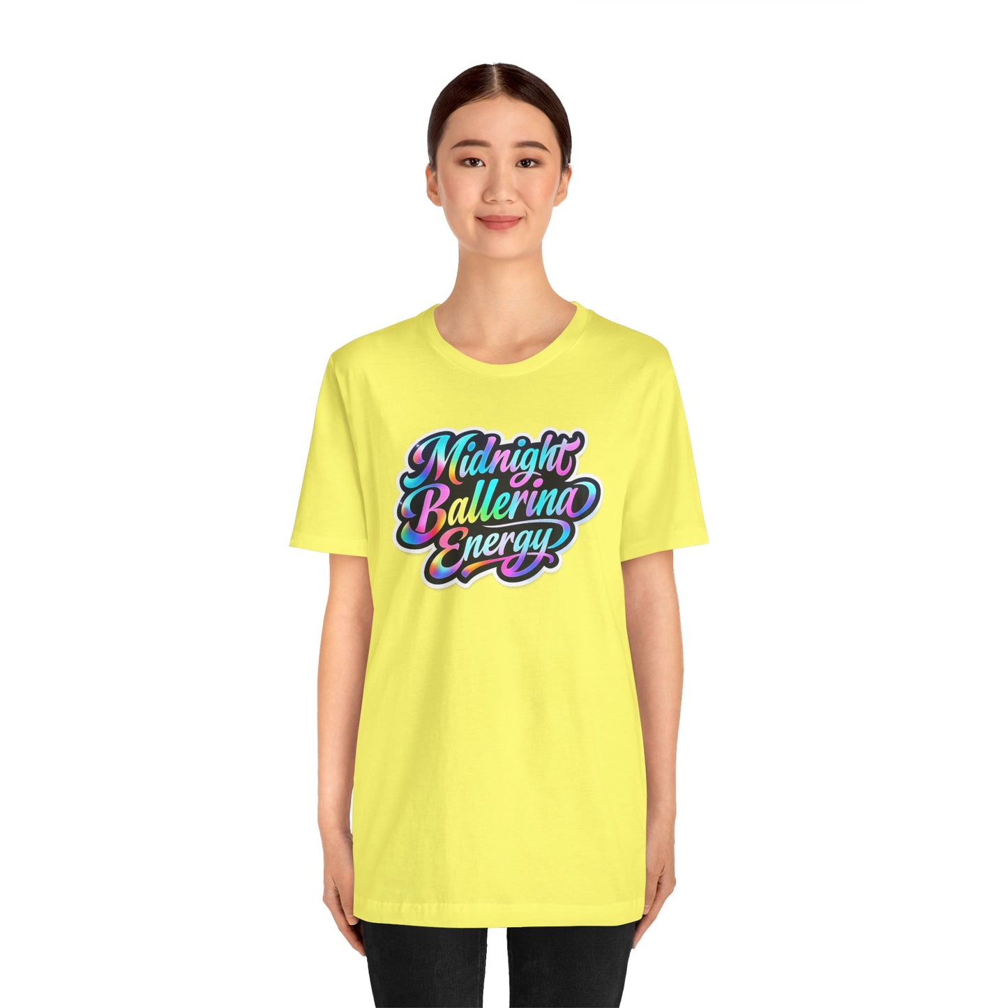 Midnight ballerina energy T-shirt
