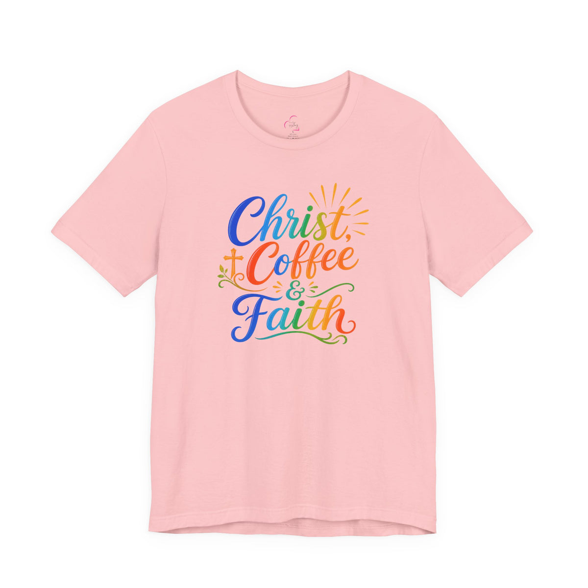 Christ, coffee and faith T-shirt