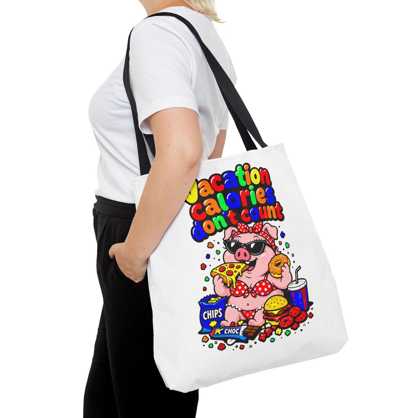 Vacation calories don't count Tote Bag