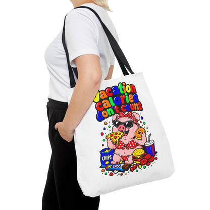 Vacation calories don't count Tote Bag