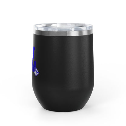 Cat mom blue Tumbler