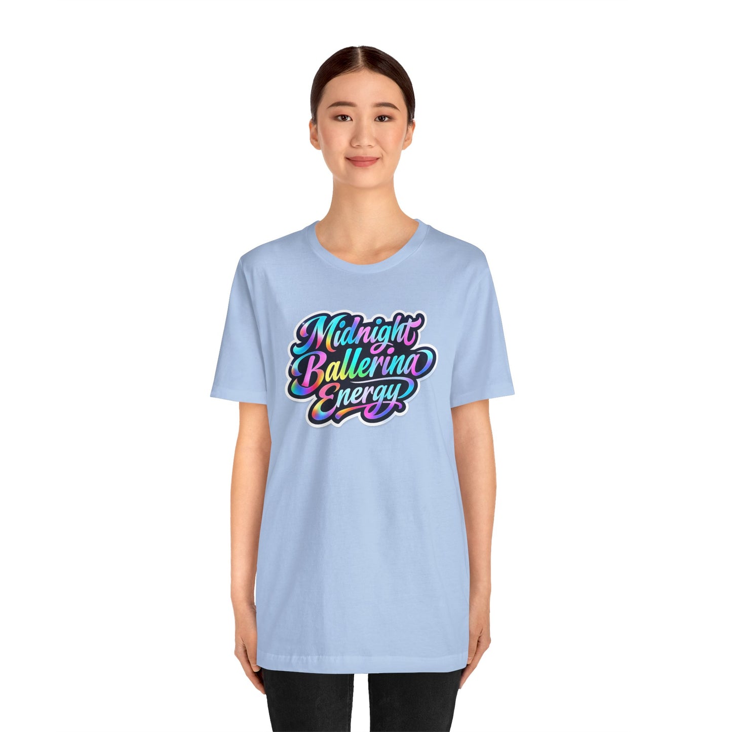 Midnight ballerina energy T-shirt