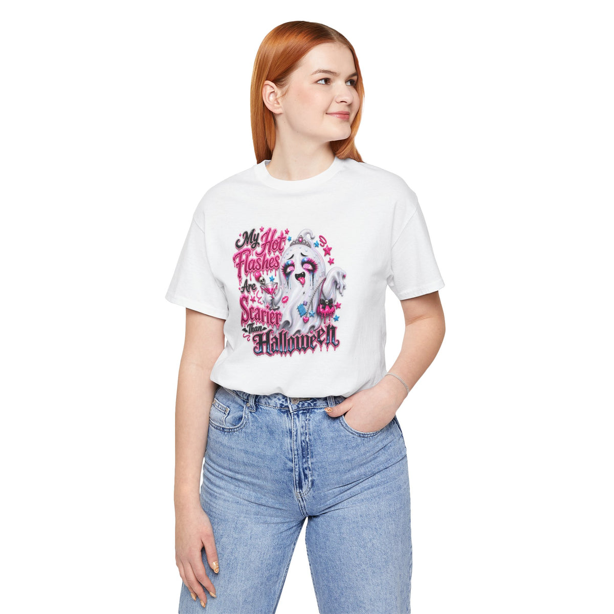 My hot flashes are scarier than Halloween T-shirt