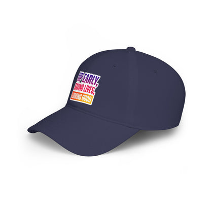 Up early, saving lives, looking good Baseball Cap
