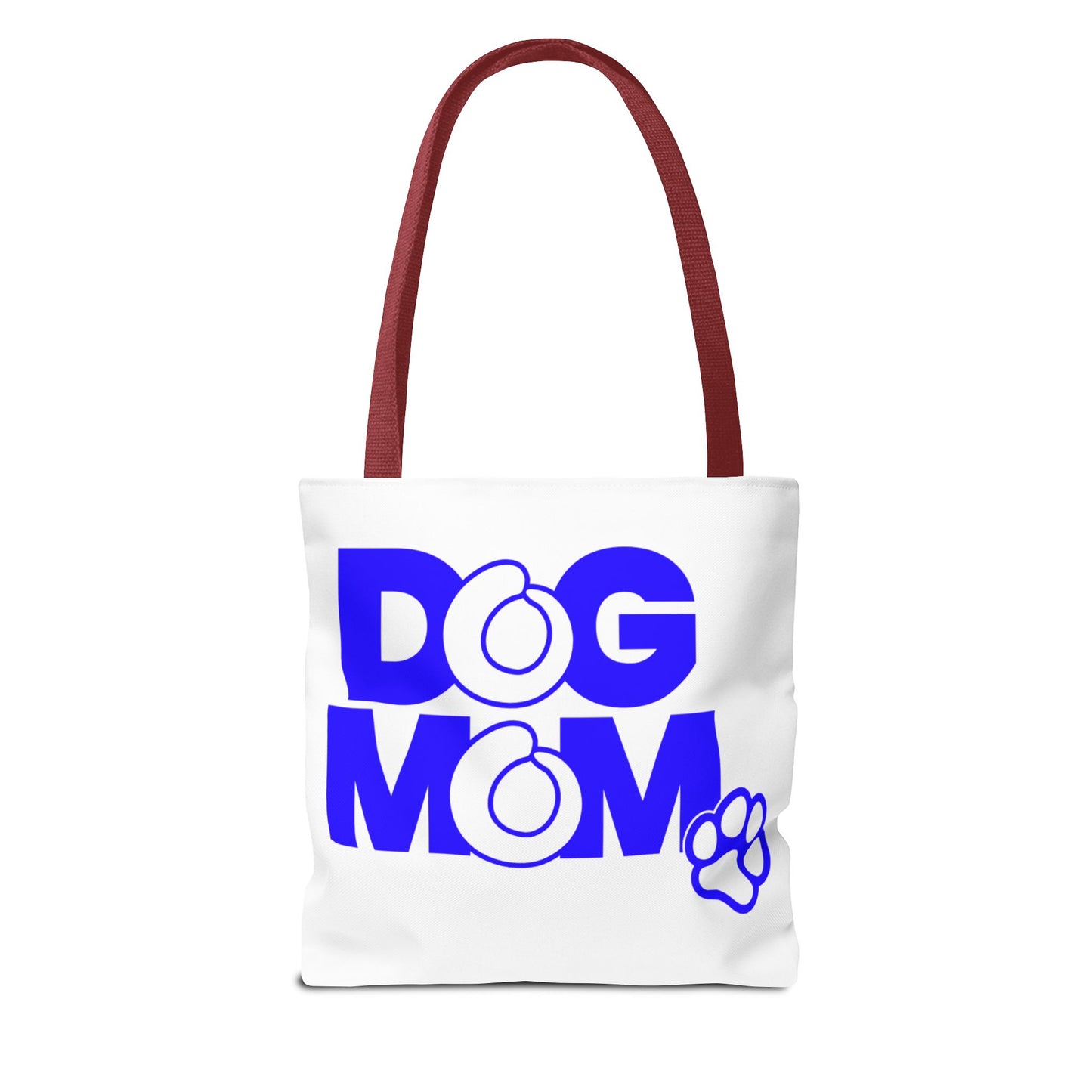 Dog mom blue Tote Bag