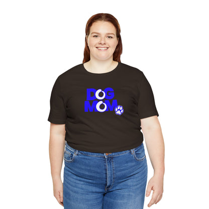 Dog mom blue T-shirt