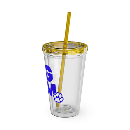 Dog mom blue Insulated Cup