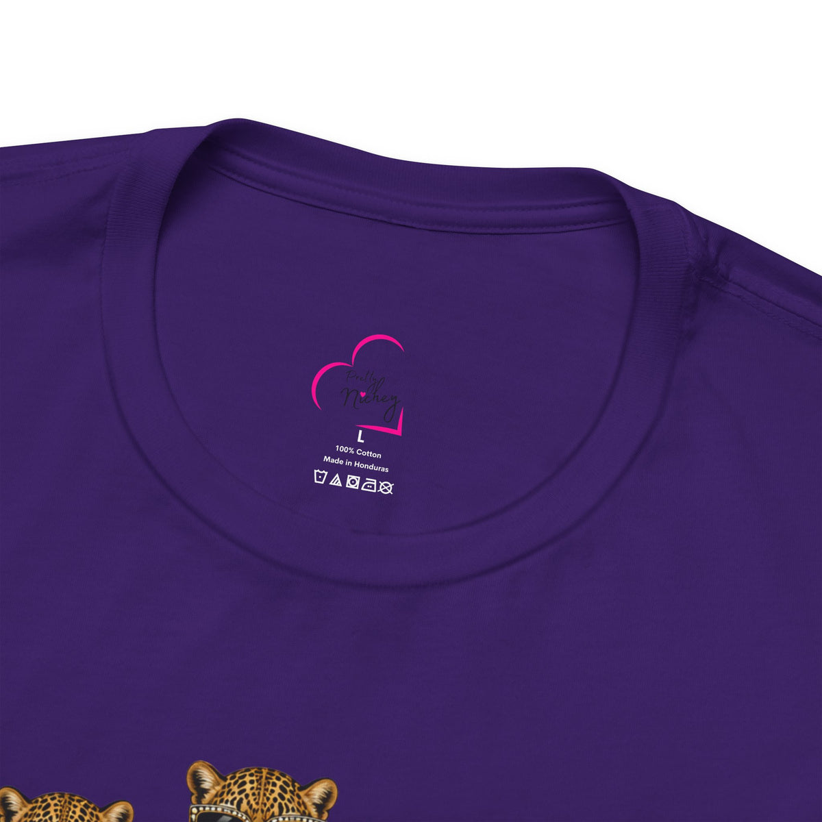 Menopause crew leopard T-shirt