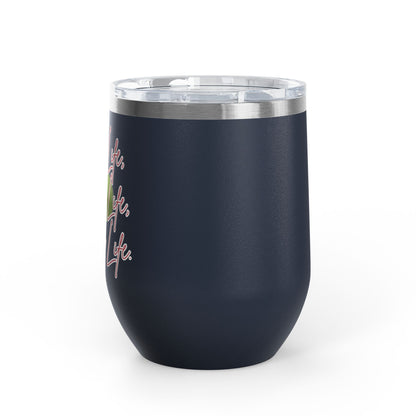 Mom Life, Teacher Life, Matcha Life Wine Tumbler