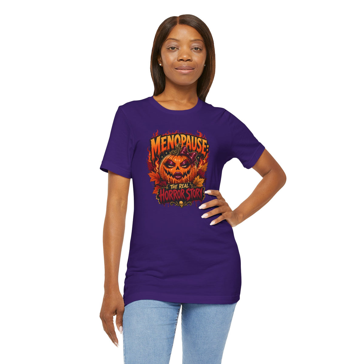 Menopause the real horror show T-shirt