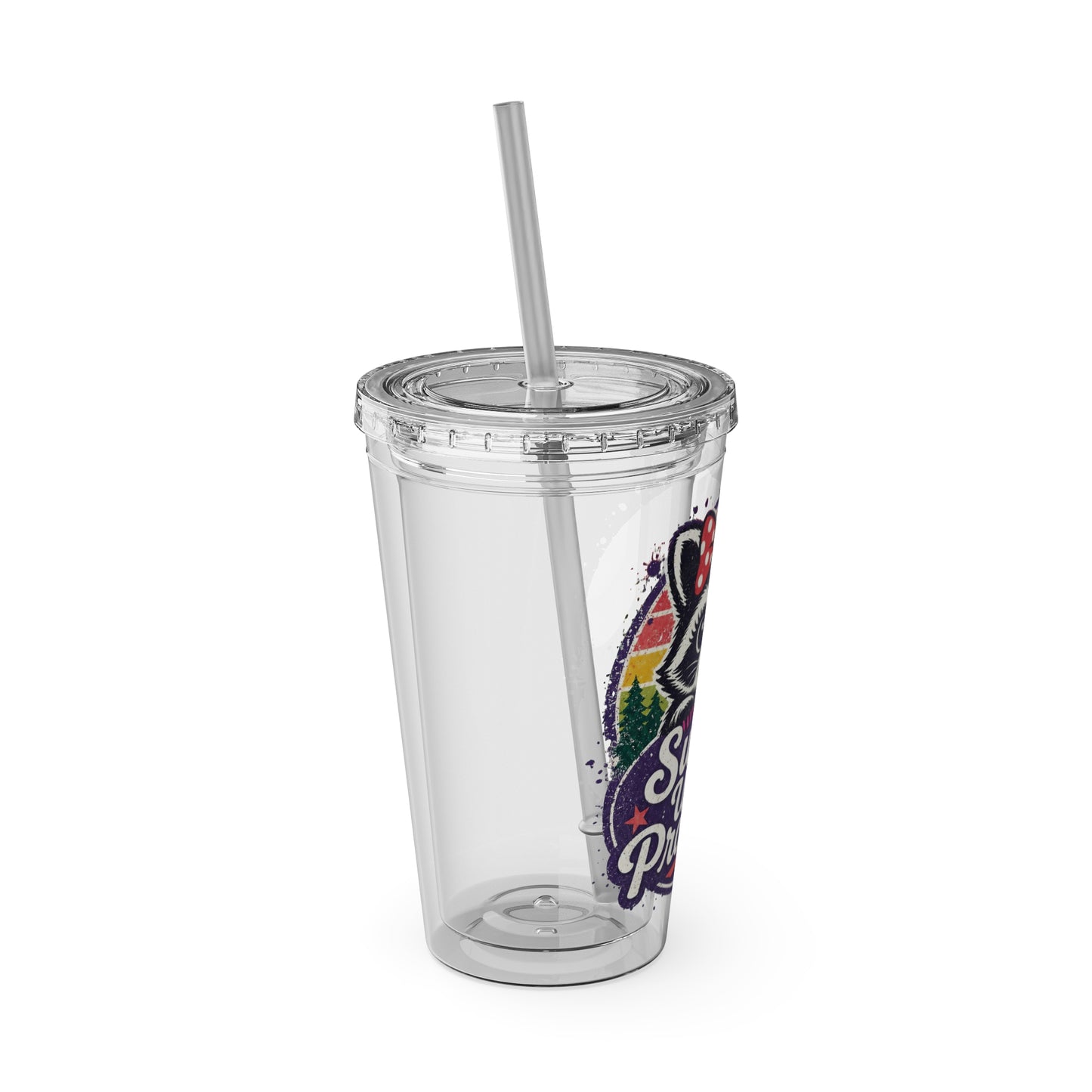 Sweet until provoked Clear Insulated Cup