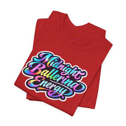 Midnight ballerina energy T-shirt