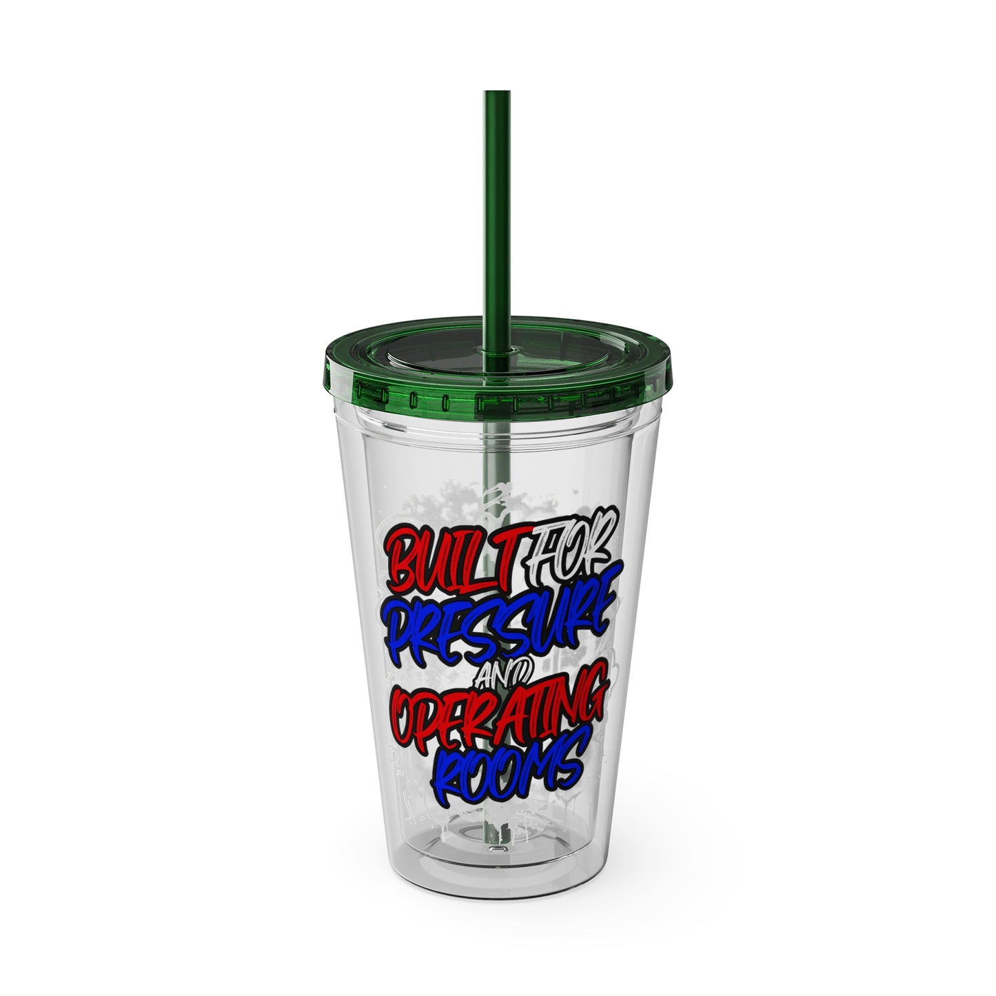 Built for pressure and operating rooms Clear Insulated Cup