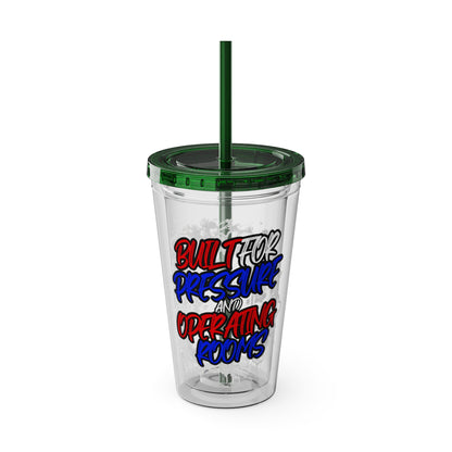 Built for pressure and operating rooms Clear Insulated Cup