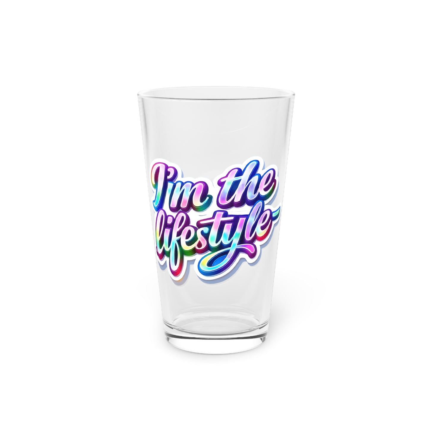 I'm the lifestyle Beer Glass