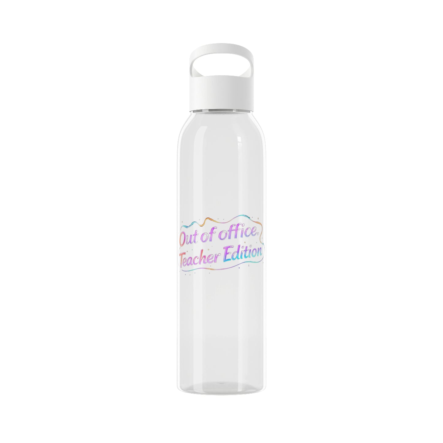 Out of office teacher edition Water Bottle