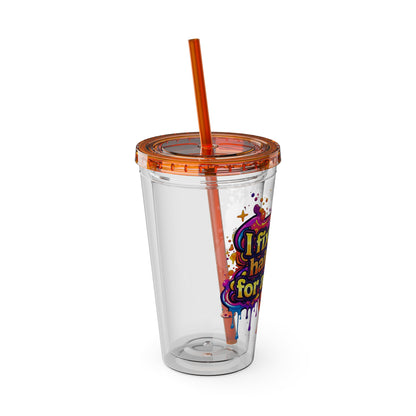 I fix bad hair days for a living Clear Insulated Cup