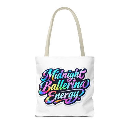 Midnight ballerina energy Tote Bag