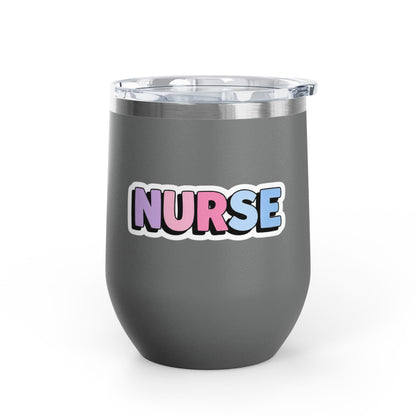 NURSE faux sticker Tumbler
