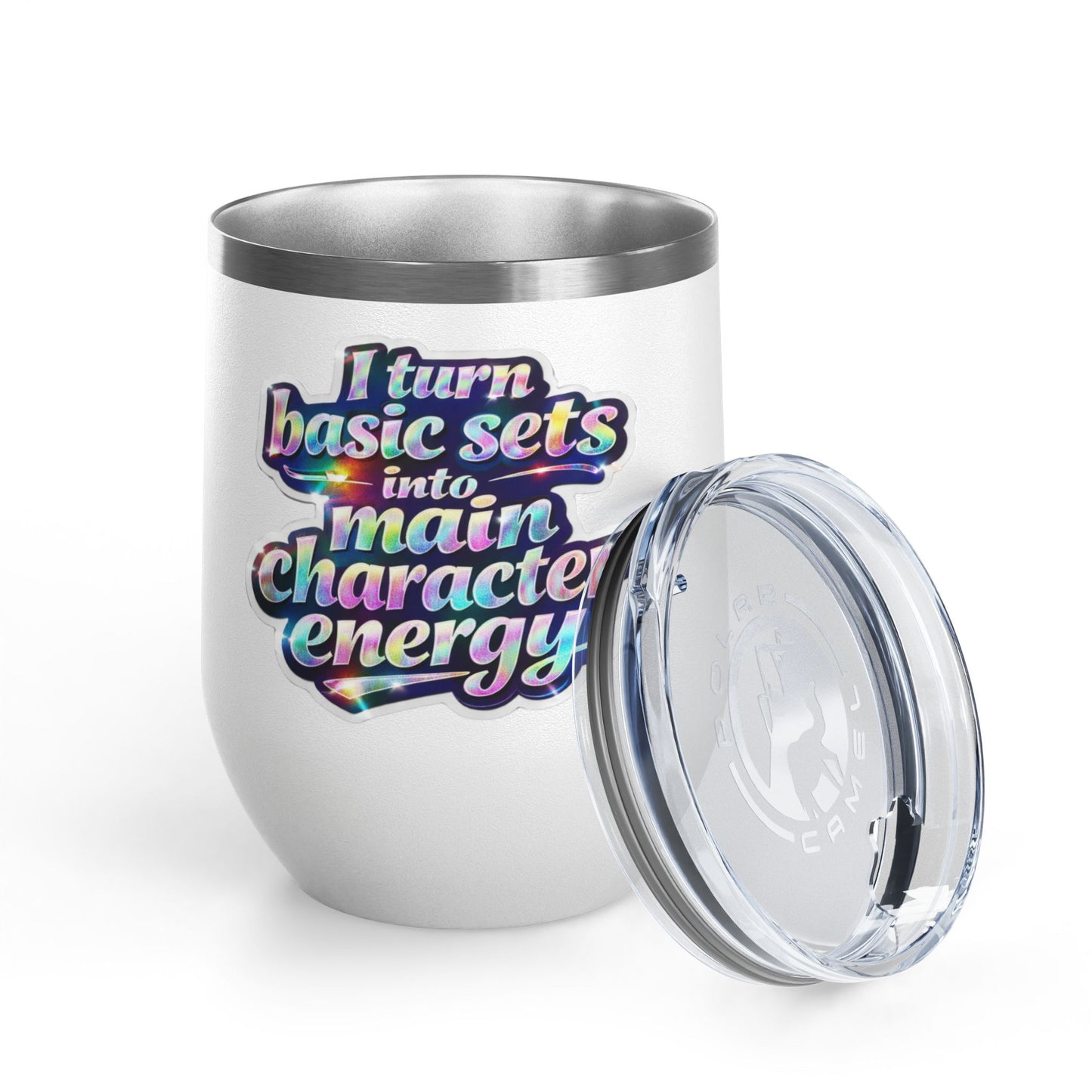 I turn basic sets into main character energy Tumbler