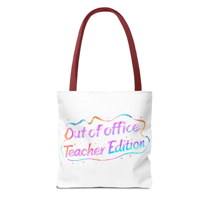 Out of office teacher edition Tote Bag