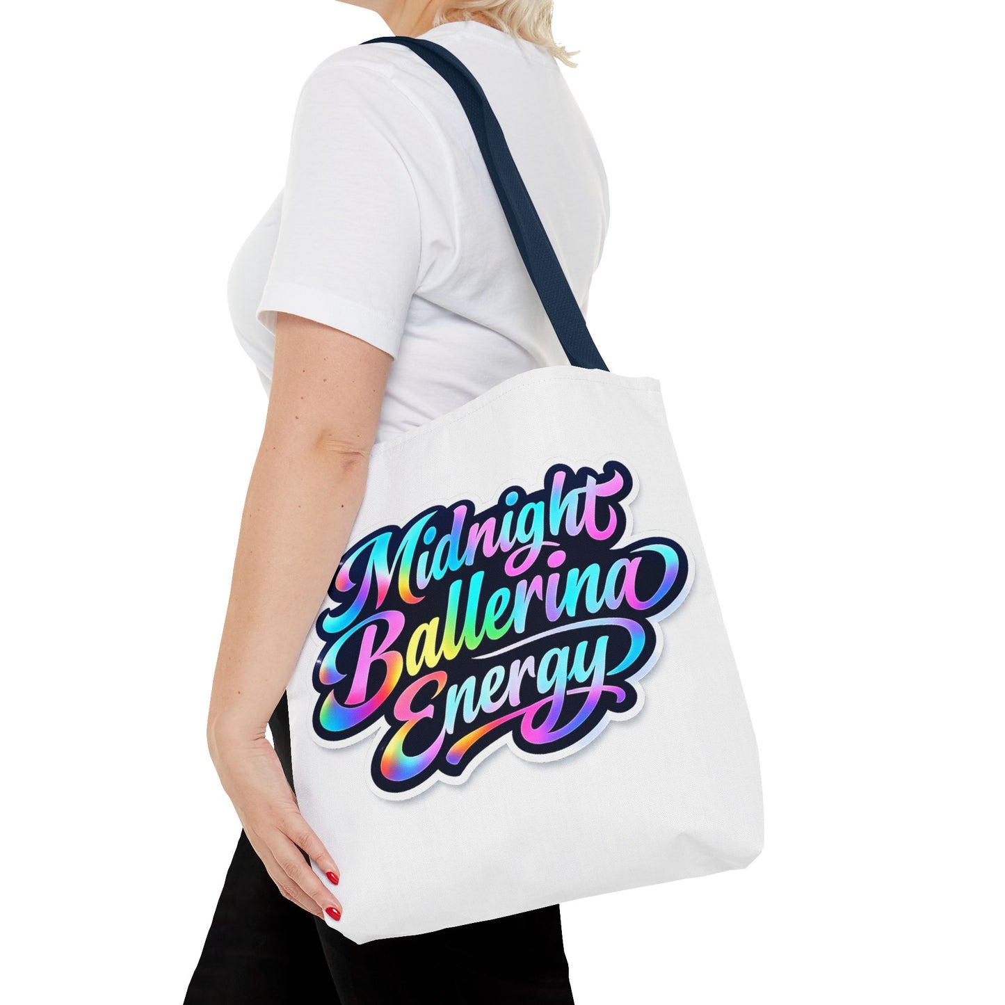 Midnight ballerina energy Tote Bag