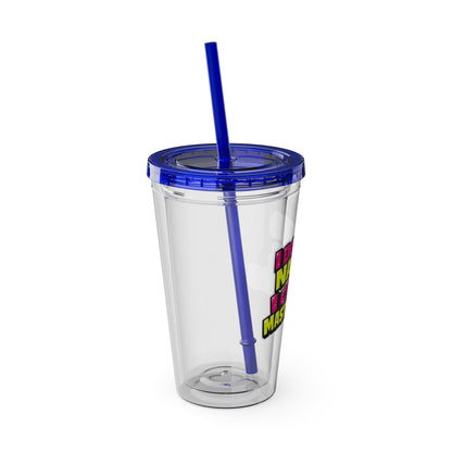 I don't do nails I create masterpieces Clear Insulated Cup