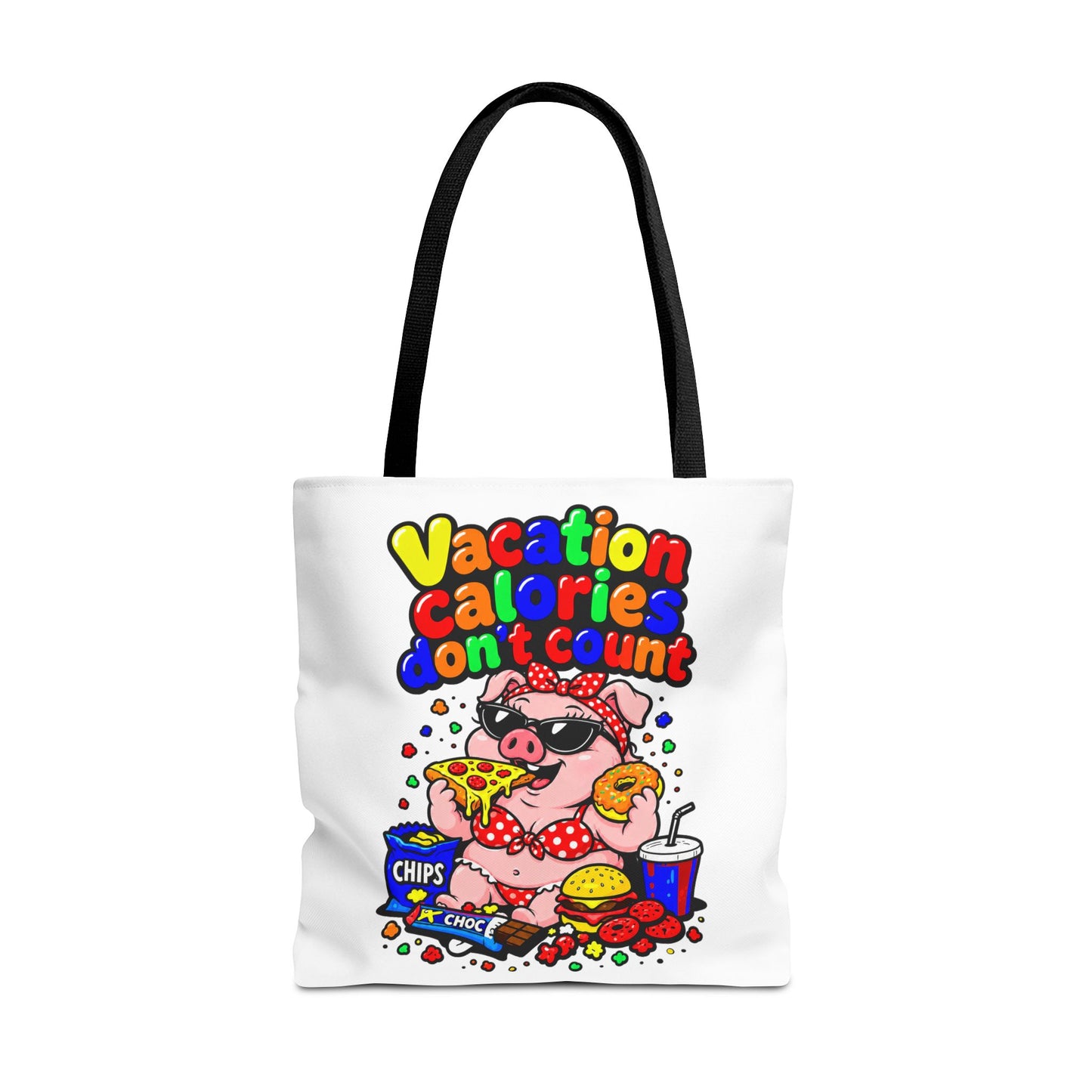 Vacation calories don't count Tote Bag