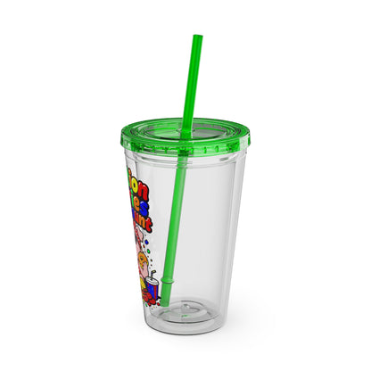 Vacation calories don't count Clear Insulated Cup
