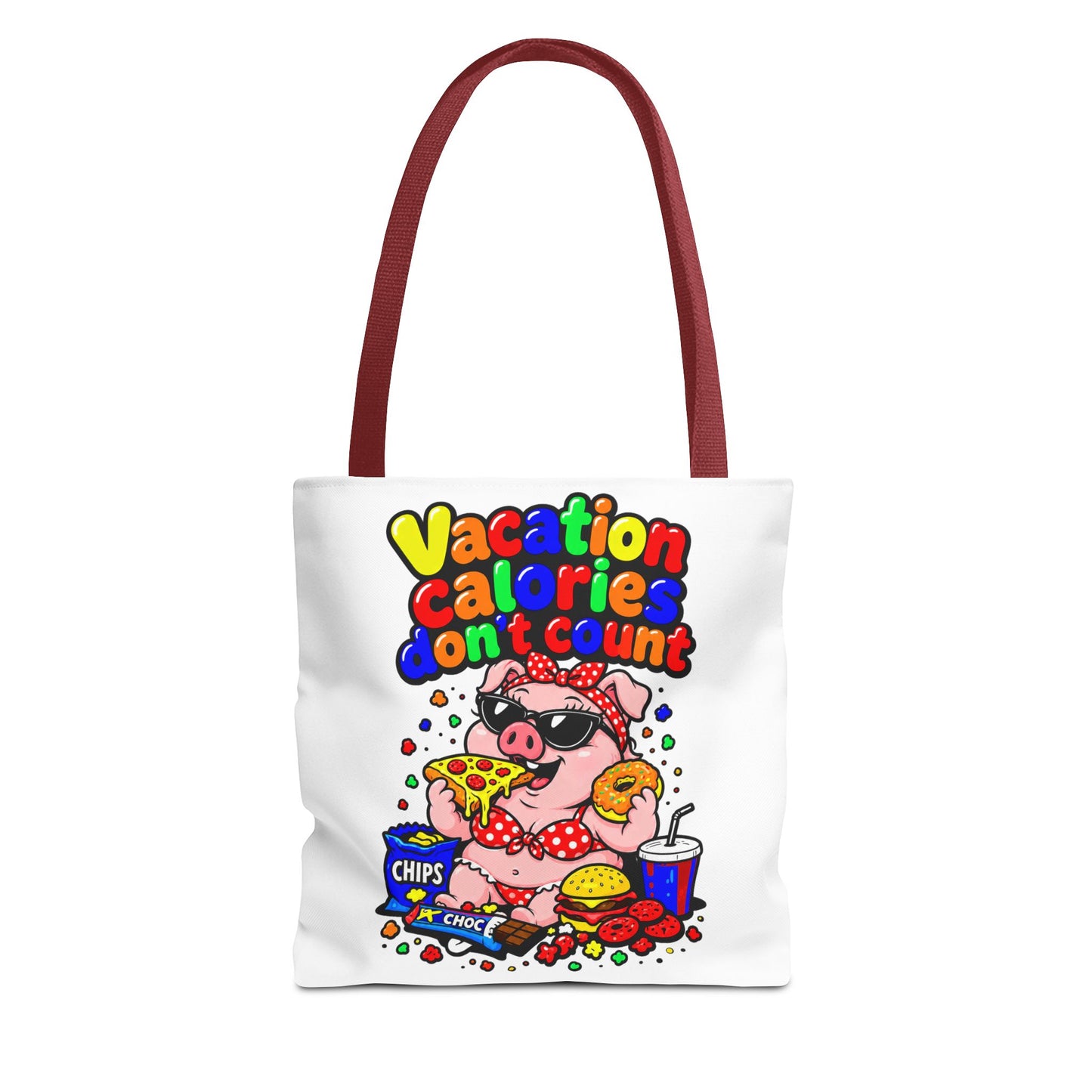 Vacation calories don't count Tote Bag