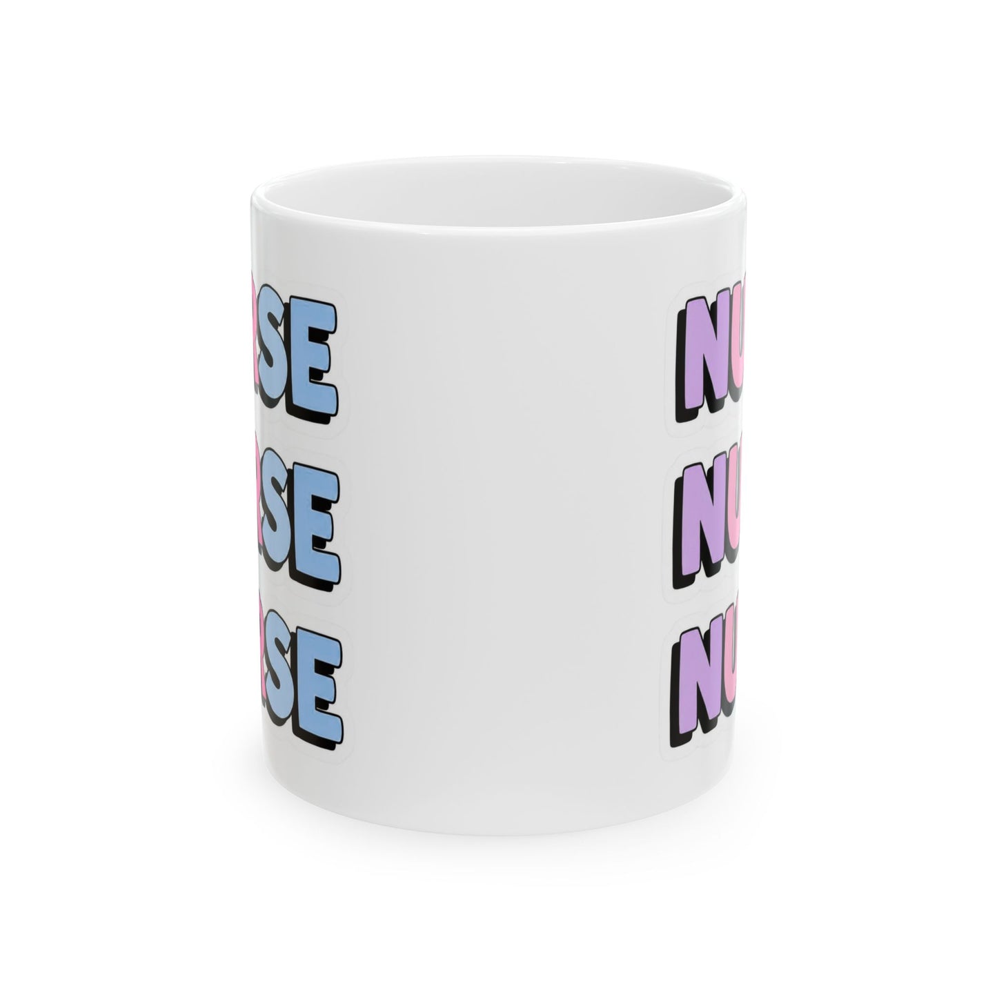 NURSE faux sticker Mug
