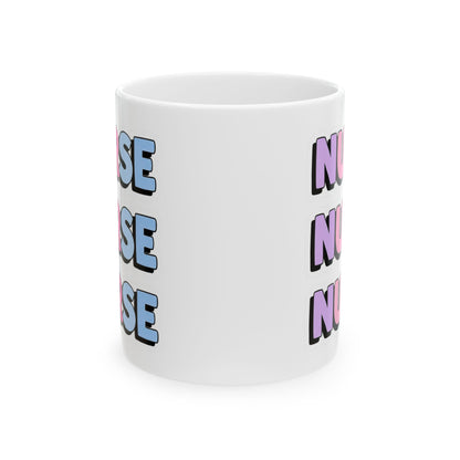 NURSE faux sticker Mug