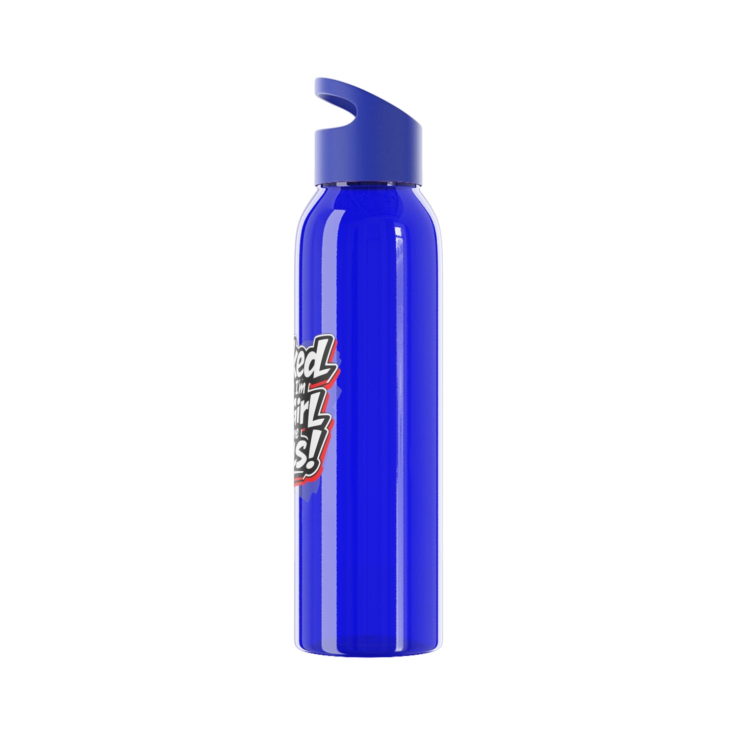 Booked because I'm that girl with the nails Water Bottle
