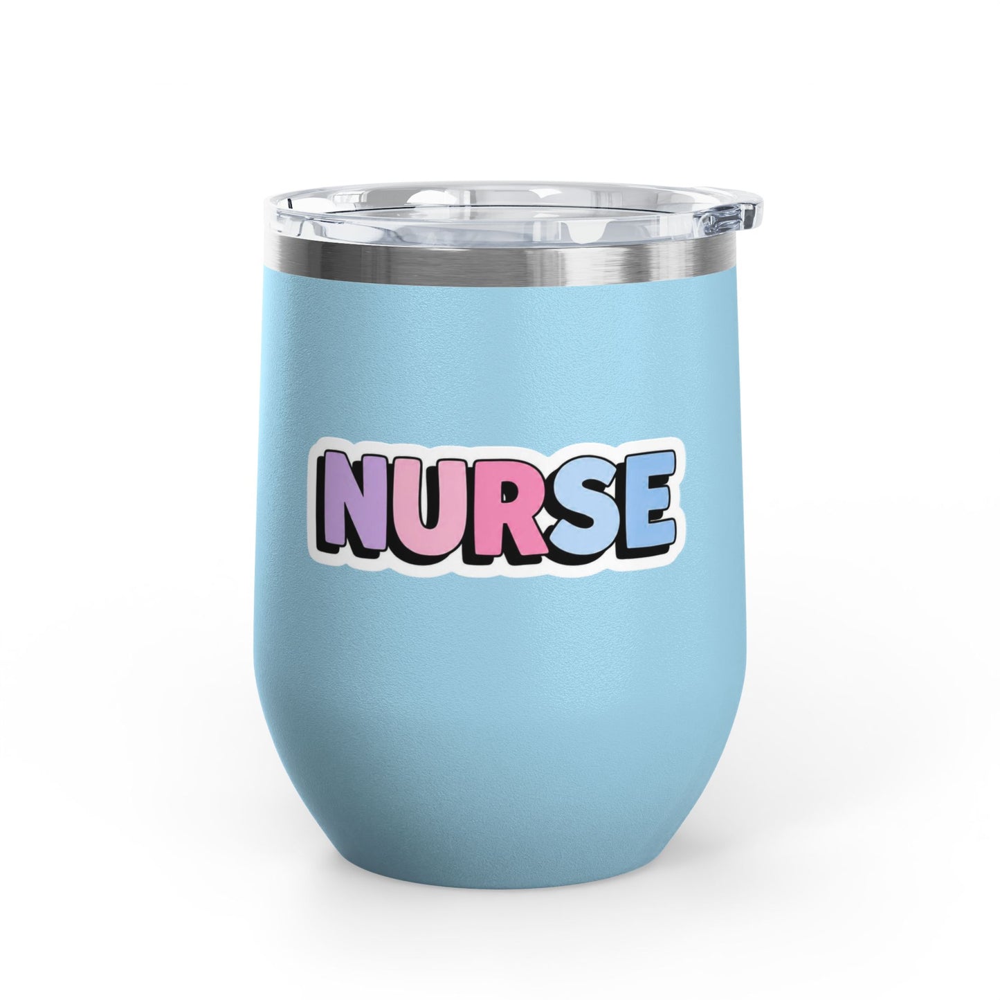 NURSE faux sticker Tumbler