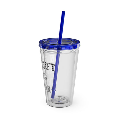 Night shift isn't for the weak Clear Insulated Cup