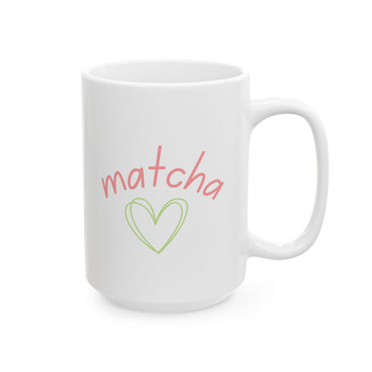 Matcha Heart Mug