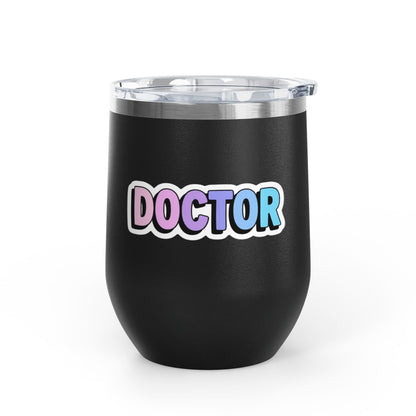 DOCTOR faux sticker Tumbler