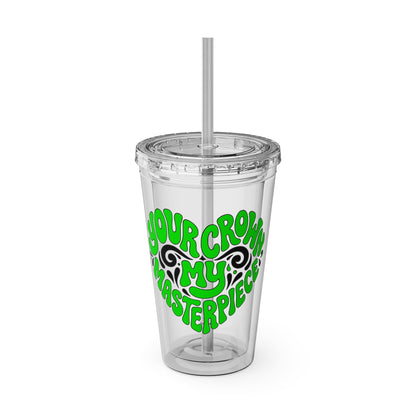 Your crown my masterpiece Clear Insulated Cup