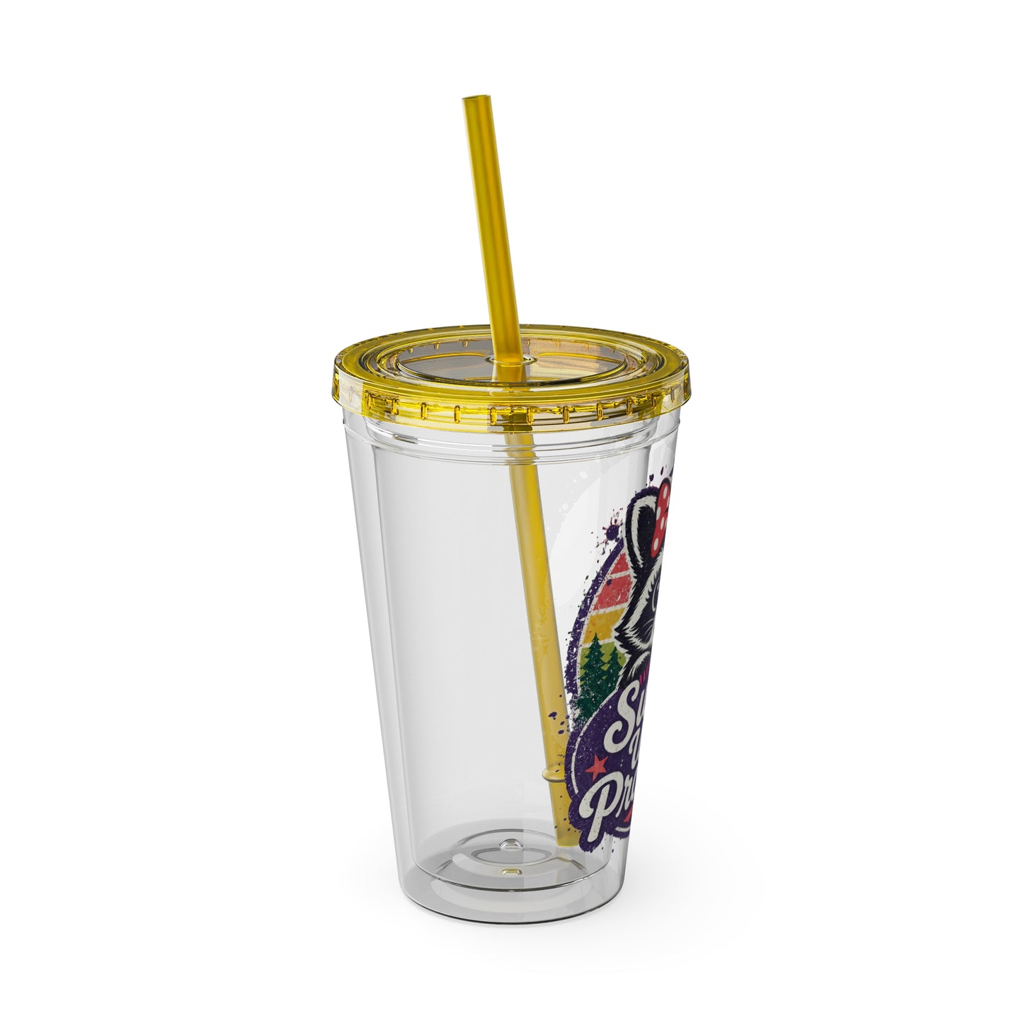 Sweet until provoked Clear Insulated Cup