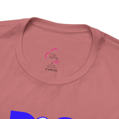 Dog mom blue T-shirt