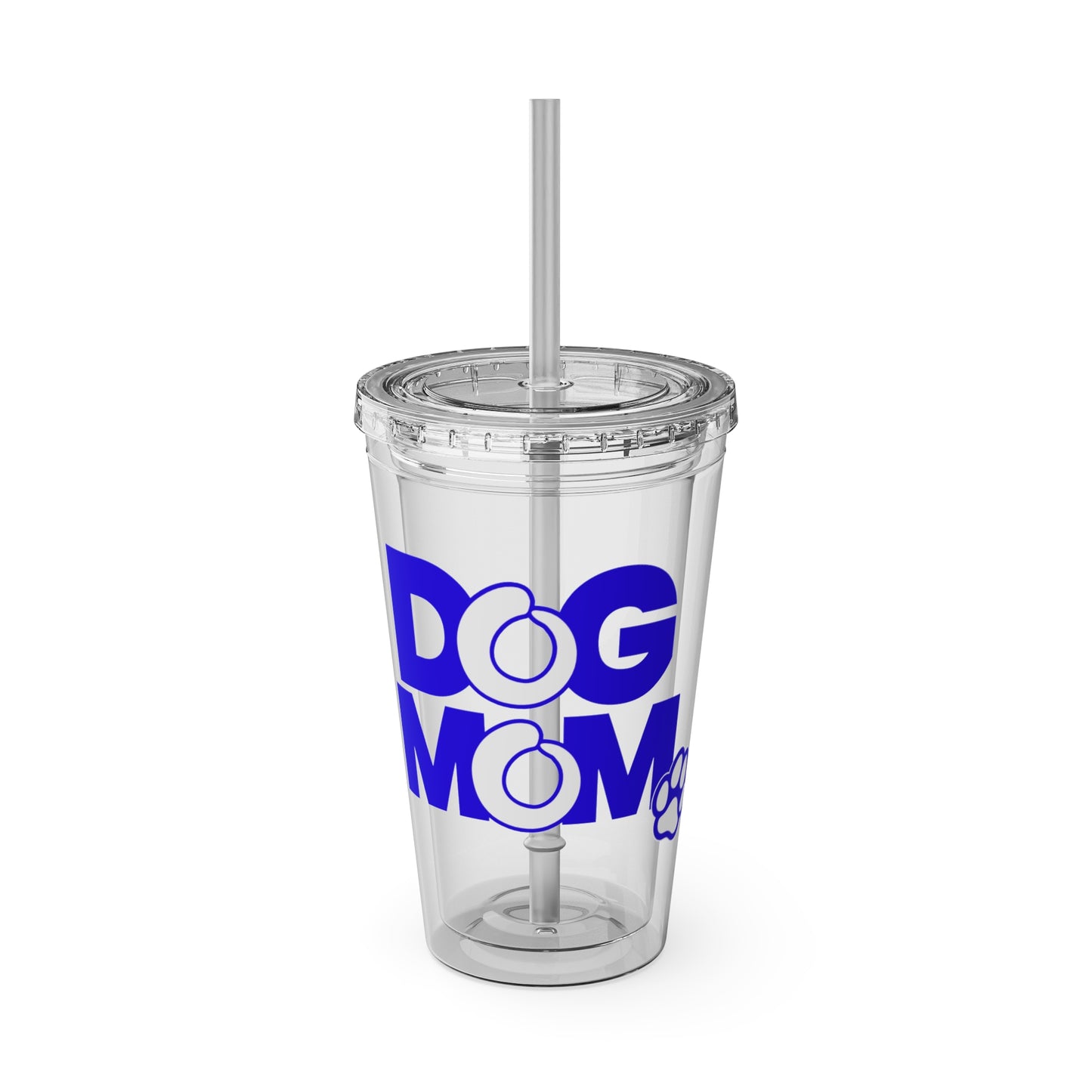 Dog mom blue Insulated Cup