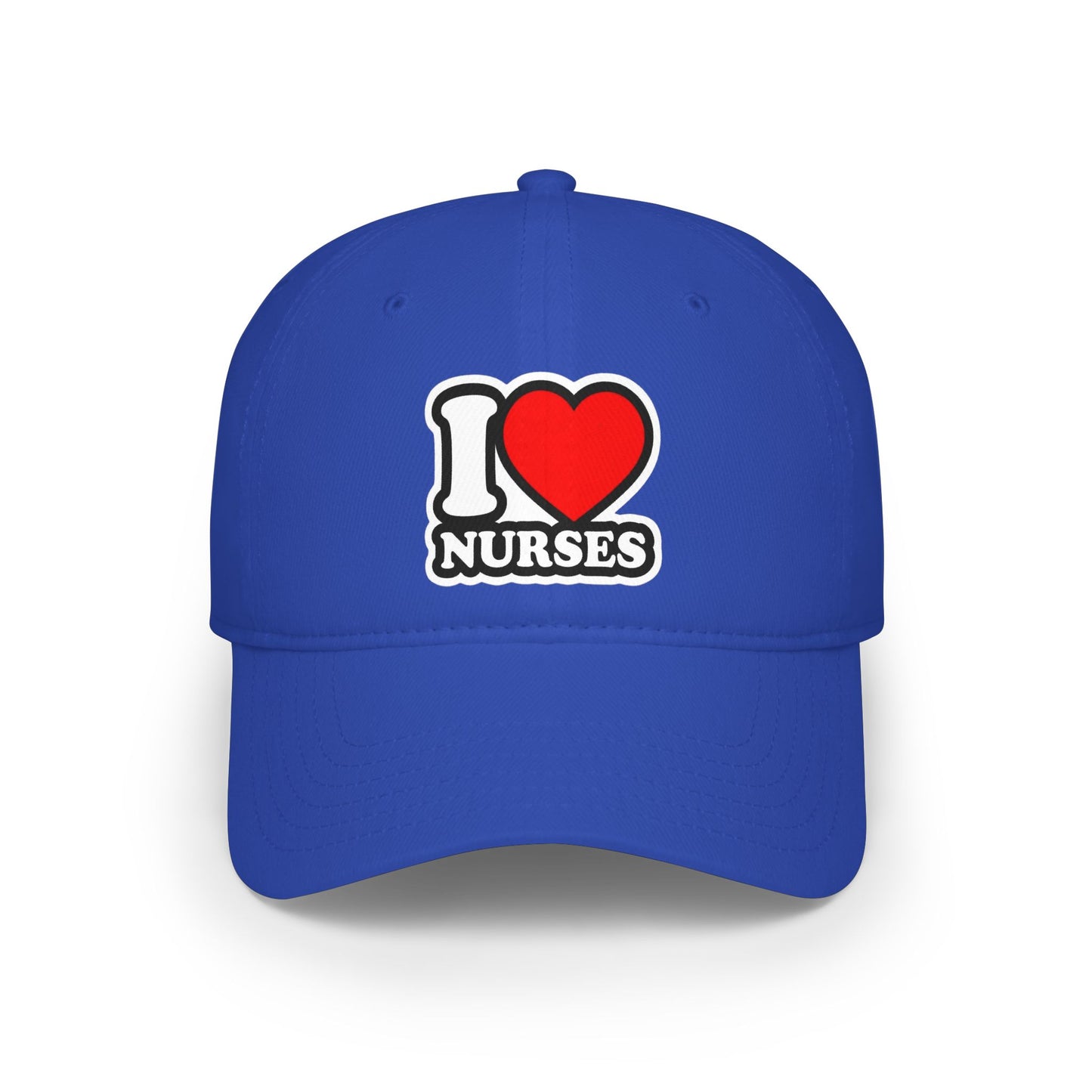 I love nurses Baseball Cap