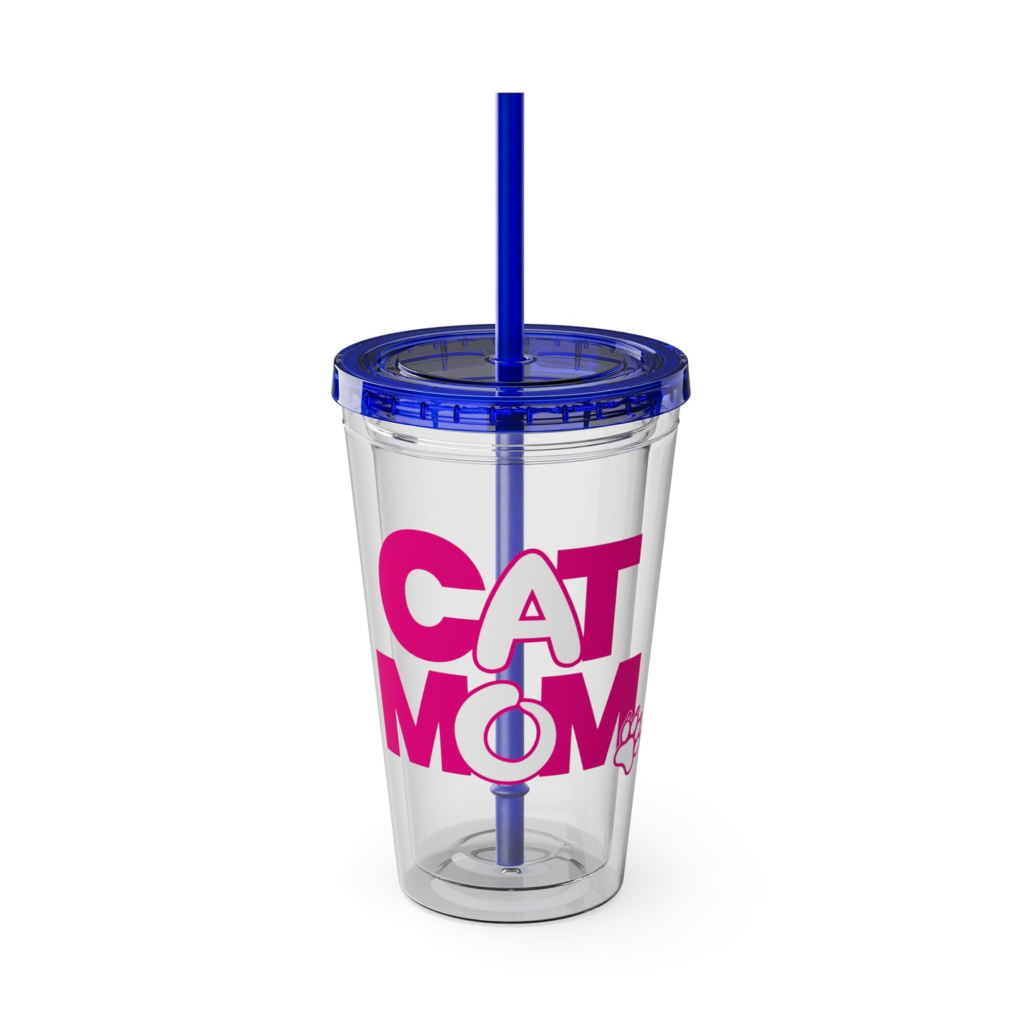 Cat mom pink Insulated Cup