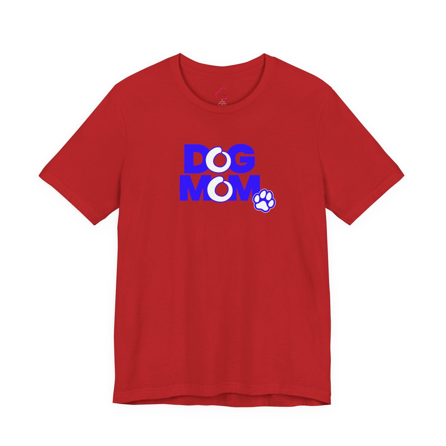 Dog mom blue T-shirt