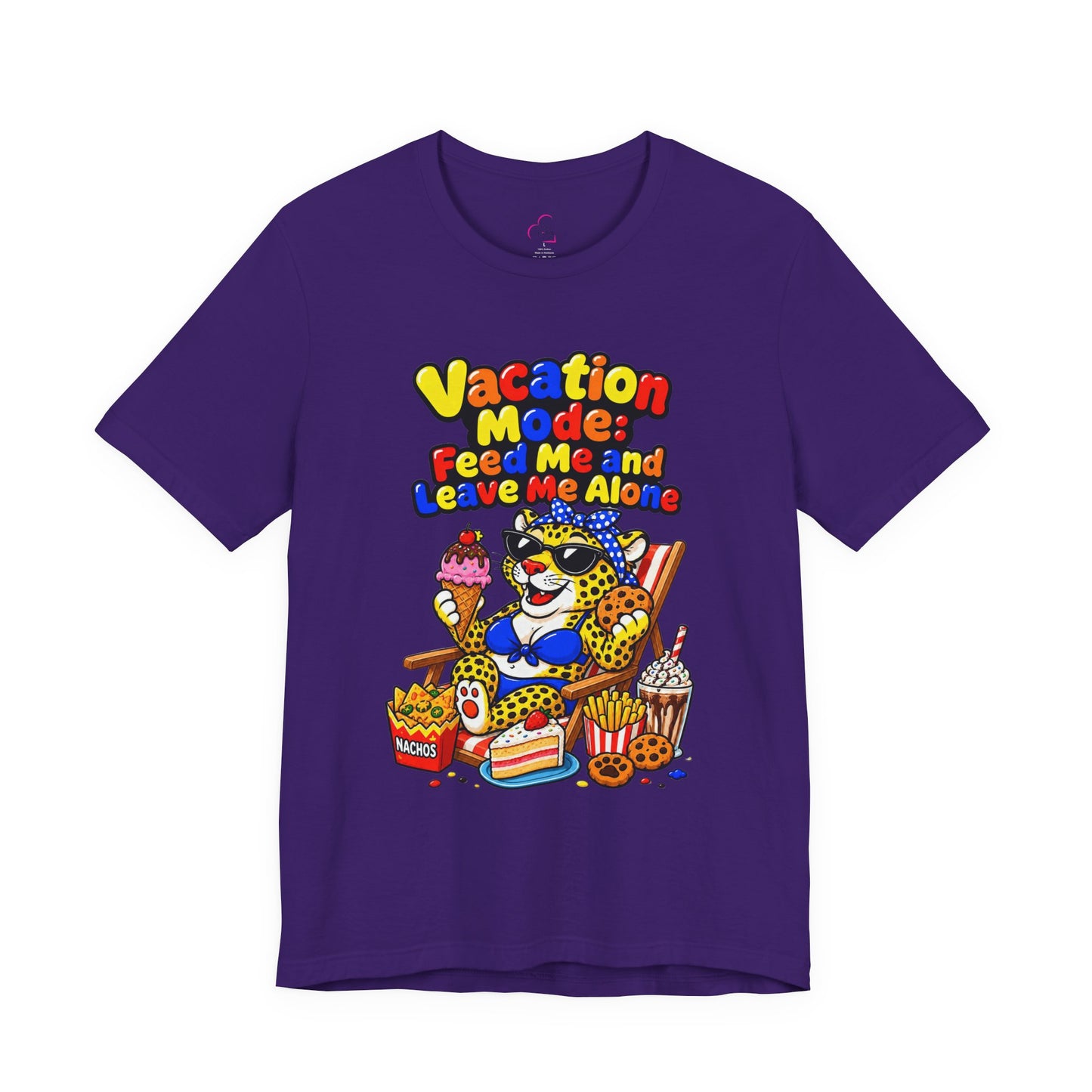 Vacation mode feed me and leave me alone T-shirt