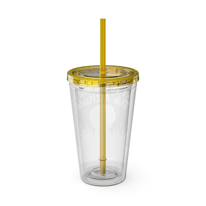 I've earned this attitude Clear Insulated Cup
