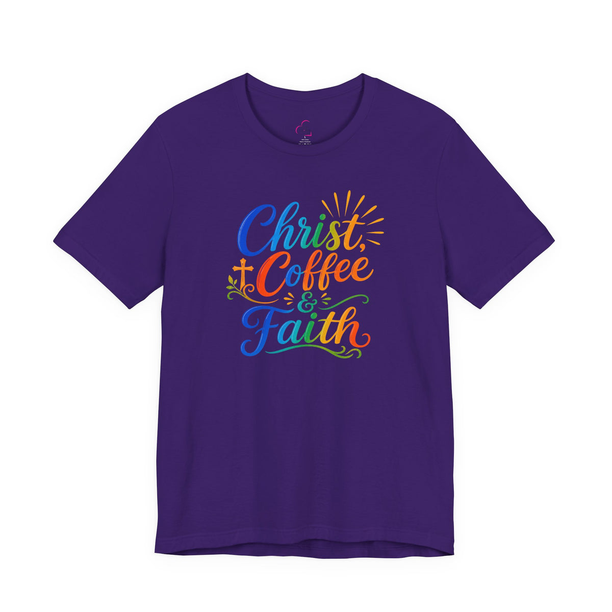 Christ, coffee and faith T-shirt