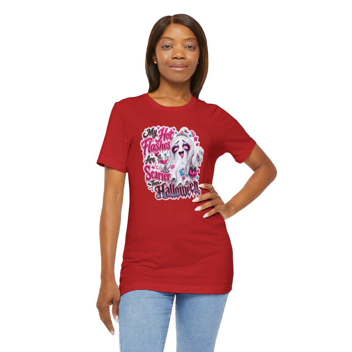My hot flashes are scarier than Halloween T-shirt